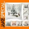 Christmas Cozy Scene Pillowcase 45cm