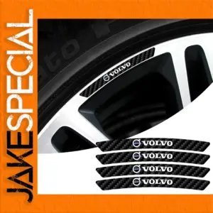 Carbon Fiber Wheel Rim Stickers for Vehicles