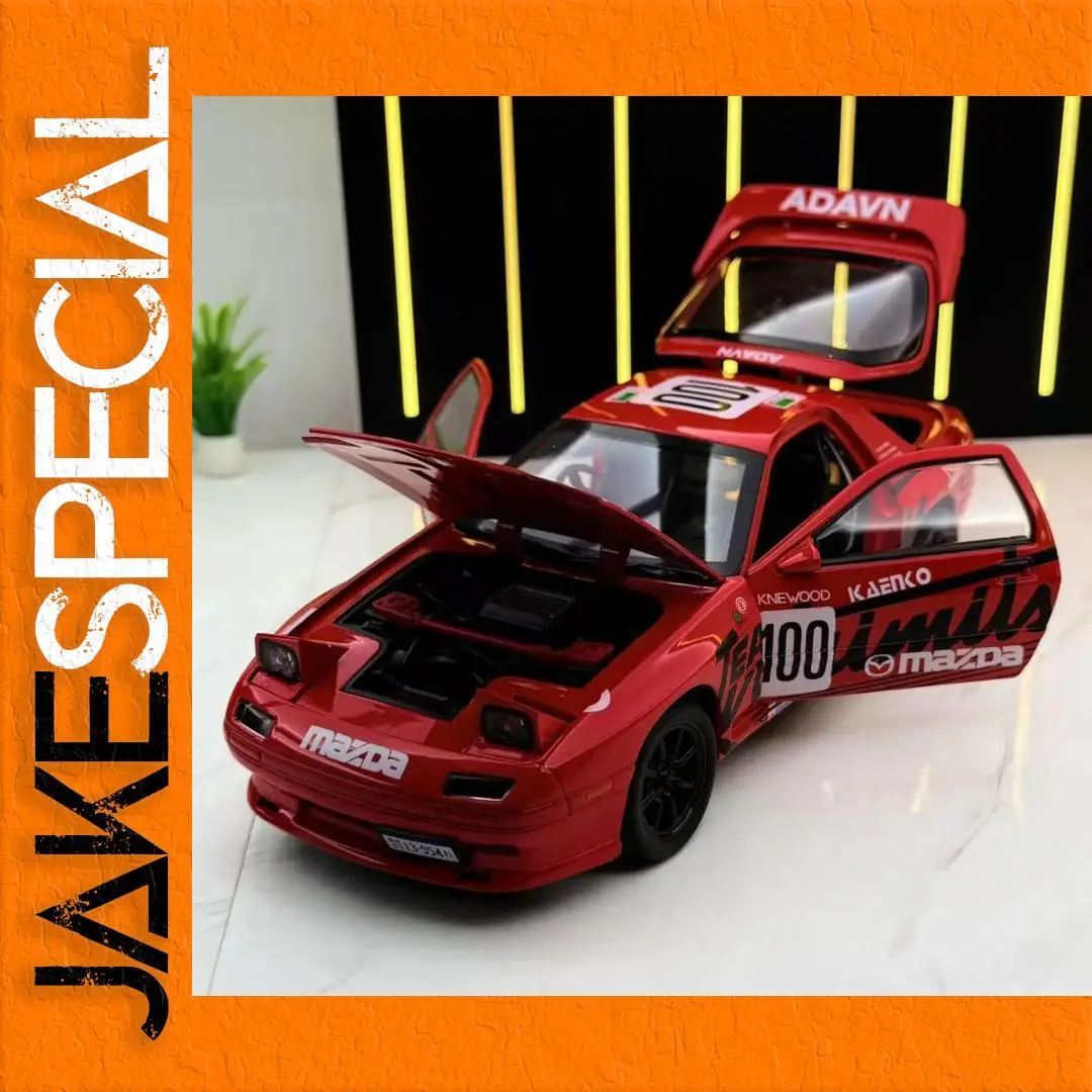1:24 Scale Mazda RX7 Diecast Model for Collectors 1 1:24 Scale Mazda RX7 Diecast Model for Collectors