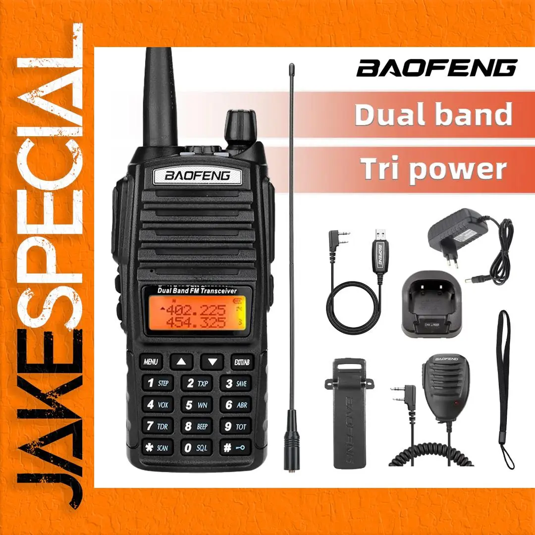 Baofeng UV-82 Dual-Band Walkie Talkie 1 Baofeng UV-82 Dual-Band Walkie Talkie