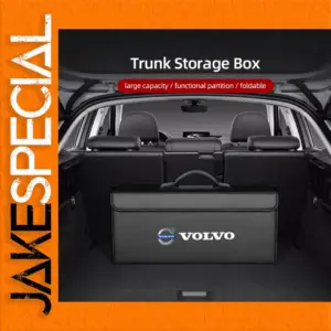 Vehicle Trunk Organizer in Waterproof PU Leather