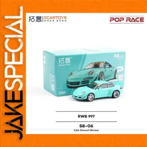 Porsche 997RWB 1:64 Scale Diecast Model Car