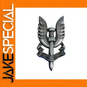 British Army SAS Who Dares Wins Badge Pin
