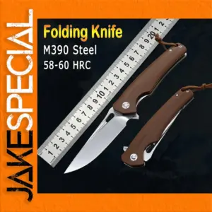 M390 Steel Pocket Survival Utility Knife