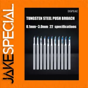 Tungsten Steel Model Push Tips Set - 20pcs