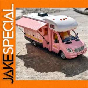 Pink Diecast RV Model 1:24 Scale
