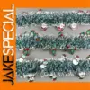 Vibrant 2m Christmas Garland with Decorations