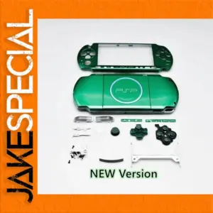 Vibrant Green Replacement Shell for PSP 3000