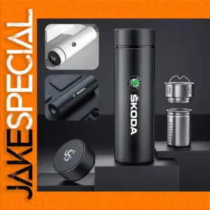 Smart Car Thermos Mug with Digital Display