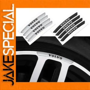 Aluminum Wheel Rim Stickers Set for Standard Rims