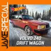HotWheels Volvo 240 Drift Wagon Model