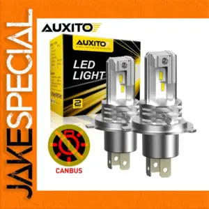 Bright White LED Headlight Bulb for Vehicles