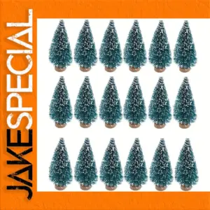 Miniature Christmas Trees Set of 24