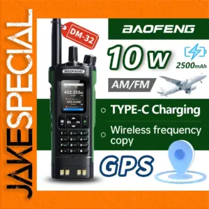 Baofeng DM-32 Dual-Band Walkie-Talkie with GPS