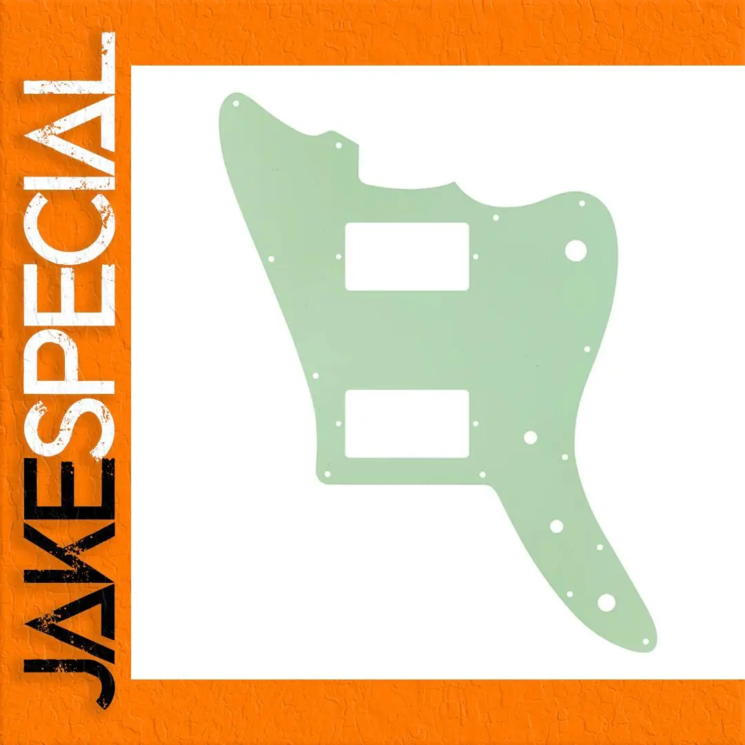 Mint Green JJ-350 Guitar Pickguard by Jet Guitars 1 Mint Green JJ-350 Guitar Pickguard by Jet Guitars