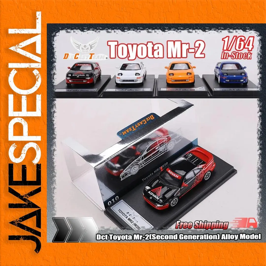 Toyota MR-2 1:64 Die-Cast Alloy Model 1 Toyota MR-2 1:64 Die-Cast Alloy Model