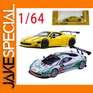 Ferrari 458 Italia GT3 Diecast Model 1/64 Scale