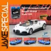 White Diecast Bugatti Mistral Convertible Model