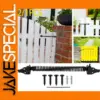 Heavy-Duty Black Outdoor Gate Spring 8-inch
