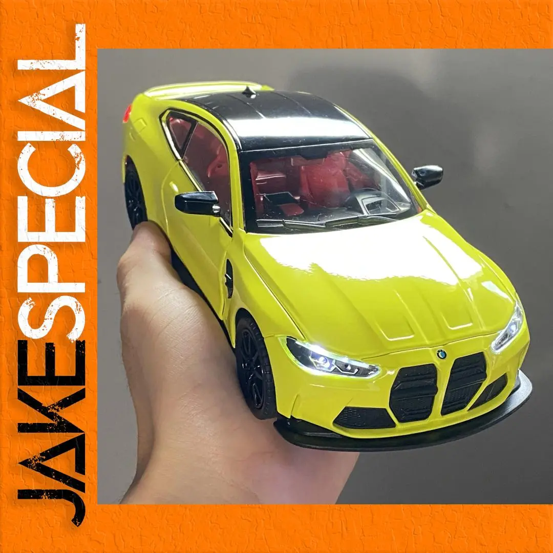 BMW M4 1:24 Scale Diecast Model Car 1 BMW M4 1:24 Scale Diecast Model Car