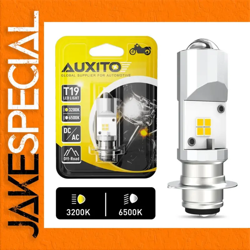 Enhance Your Ride with the Dual-Color T19 P15D LED Motorcycle Headlight 1 9d586c2f520747e9b3b6a6b9 product image