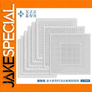 High-Precision PCB Solder Paste Stencil Set