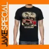 Men's Casual T-Shirt with Vintage Car Graphic