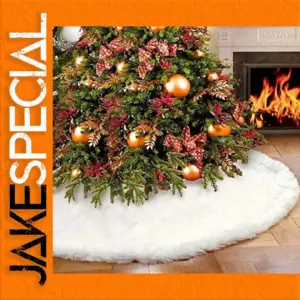 Elegant Christmas Tree Skirt in Three Sizes