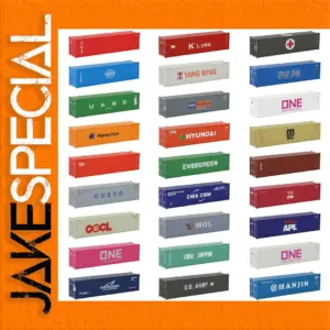 Evemodel C8746 HO Scale 1:87 Shipping Container