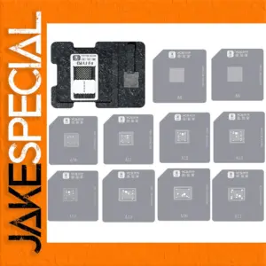 iPhone CPU BGA Reballing Stencil Set A8–A17