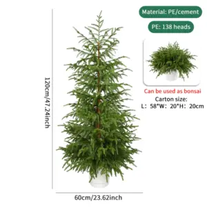 Realistic PE Christmas Tree in Three Sizes 16 A68853013ce984dee83a708c9e3035184j