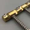 Brass Guitar Bridge Saddles Set for Telecaster