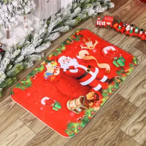 Festive Santa Christmas Door Mat 30x20x5 cm 30 H0af1f41d1fad4b9fb7dae057549457221