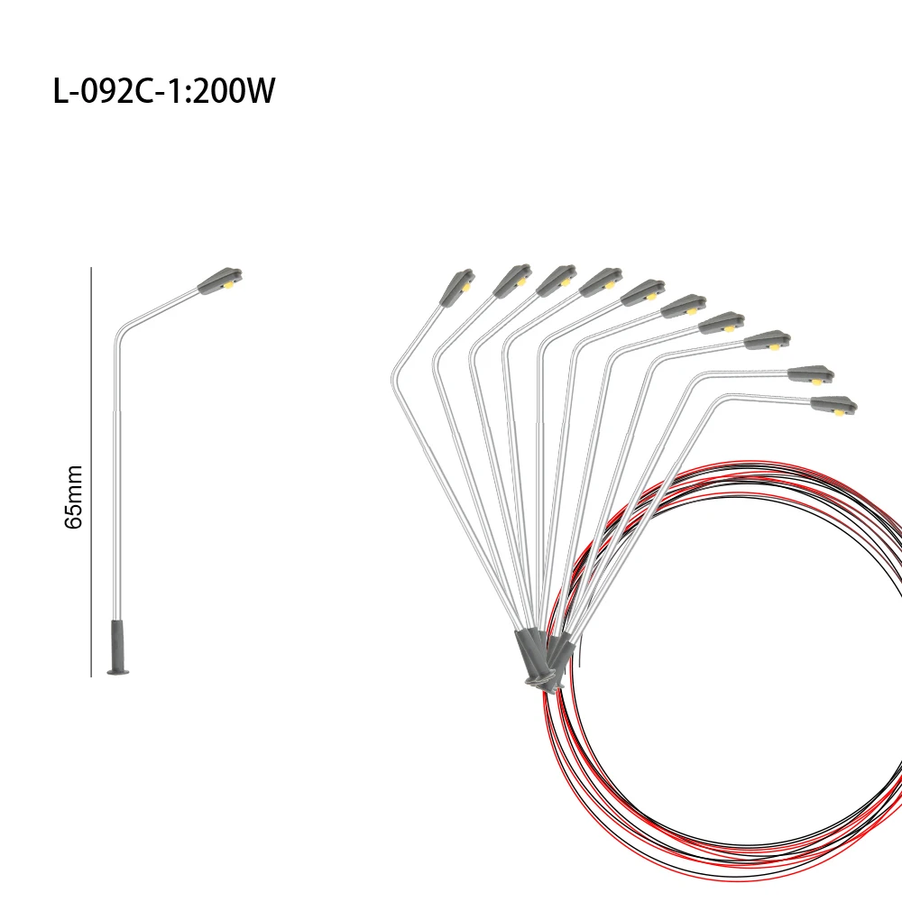 Miniature Street Lamps Set for Dioramas & Models 7 Miniature Street Lamps Set for Dioramas & Models - Image 7