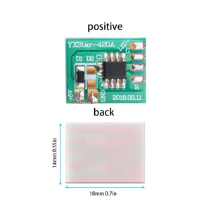 Miniature Traffic Signal Circuit Board for Model Trains 10 H0fc33d140ca2457280de510466391287F 1