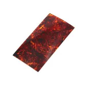 Vibrant Celluloid Guitar Headstock Veneer Sheets 24 H1910a0e4bee645bd899a0637afb9751fH