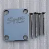 Chrome Fender Neck Joint Plate for Electric Guitars