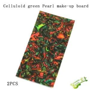 Vibrant Celluloid Guitar Headstock Veneer Sheets 42 H1eccc8227e4e4c859b0828b9d8343d30X