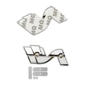 3D Metallic N Emblem for Vehicles 11 H23ce015b150a49ae8db6a5f3b919c46aL