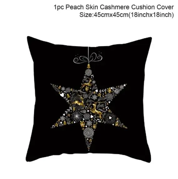 Luxurious 45x45cm Christmas Cushion Cover 12 Luxurious 45x45cm Christmas Cushion Cover - Image 12