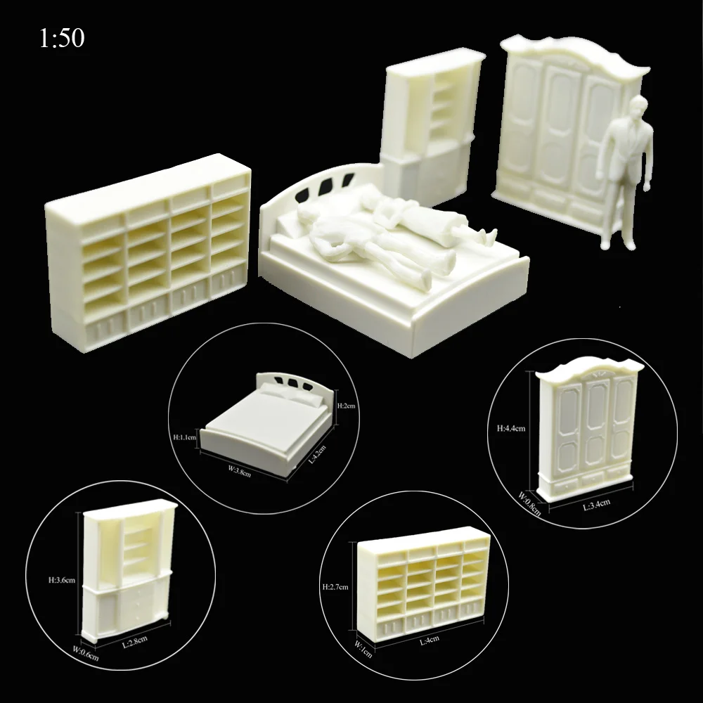 Miniature Indoor Furniture Set for Dioramas 3 Miniature Indoor Furniture Set for Dioramas - Image 3
