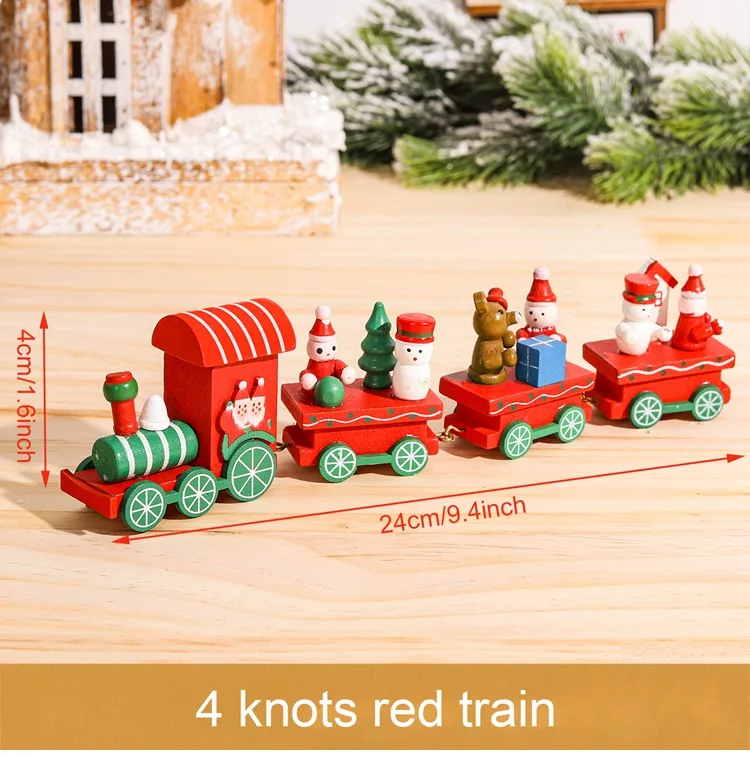Wooden Christmas Train Decoration Set 2024 28 Wooden Christmas Train Decoration Set 2024 - Image 28