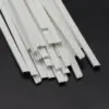 White ABS Plastic Tube Set for Models and DIY Projects