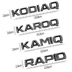Skoda Car Badge Collection in 13 Colors 13 H3804815871d14d7a8344a9c30c2026508