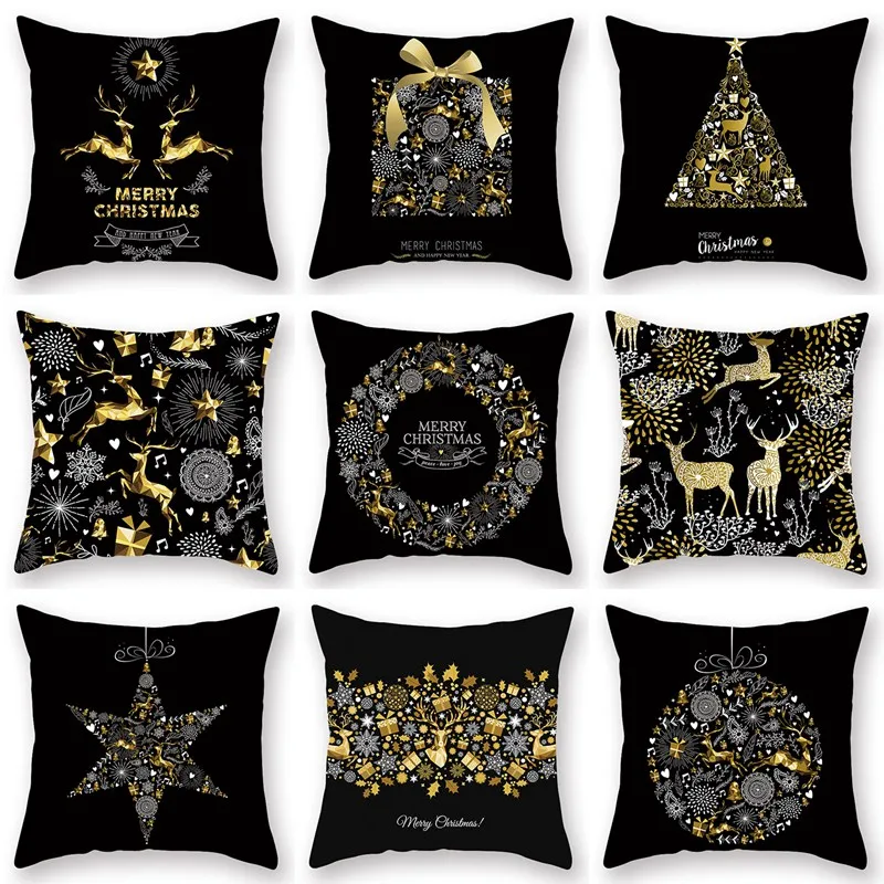 Luxurious 45x45cm Christmas Cushion Cover 2 Luxurious 45x45cm Christmas Cushion Cover - Image 2