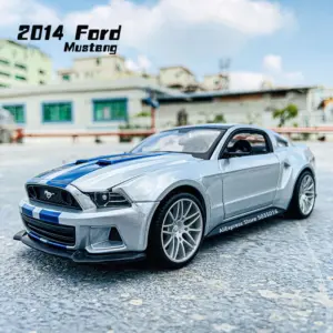 1:24 Ford Mustang Shelby GT500 Diecast Model 19 H4bae3fc85c594fd0bf4530b446631071J