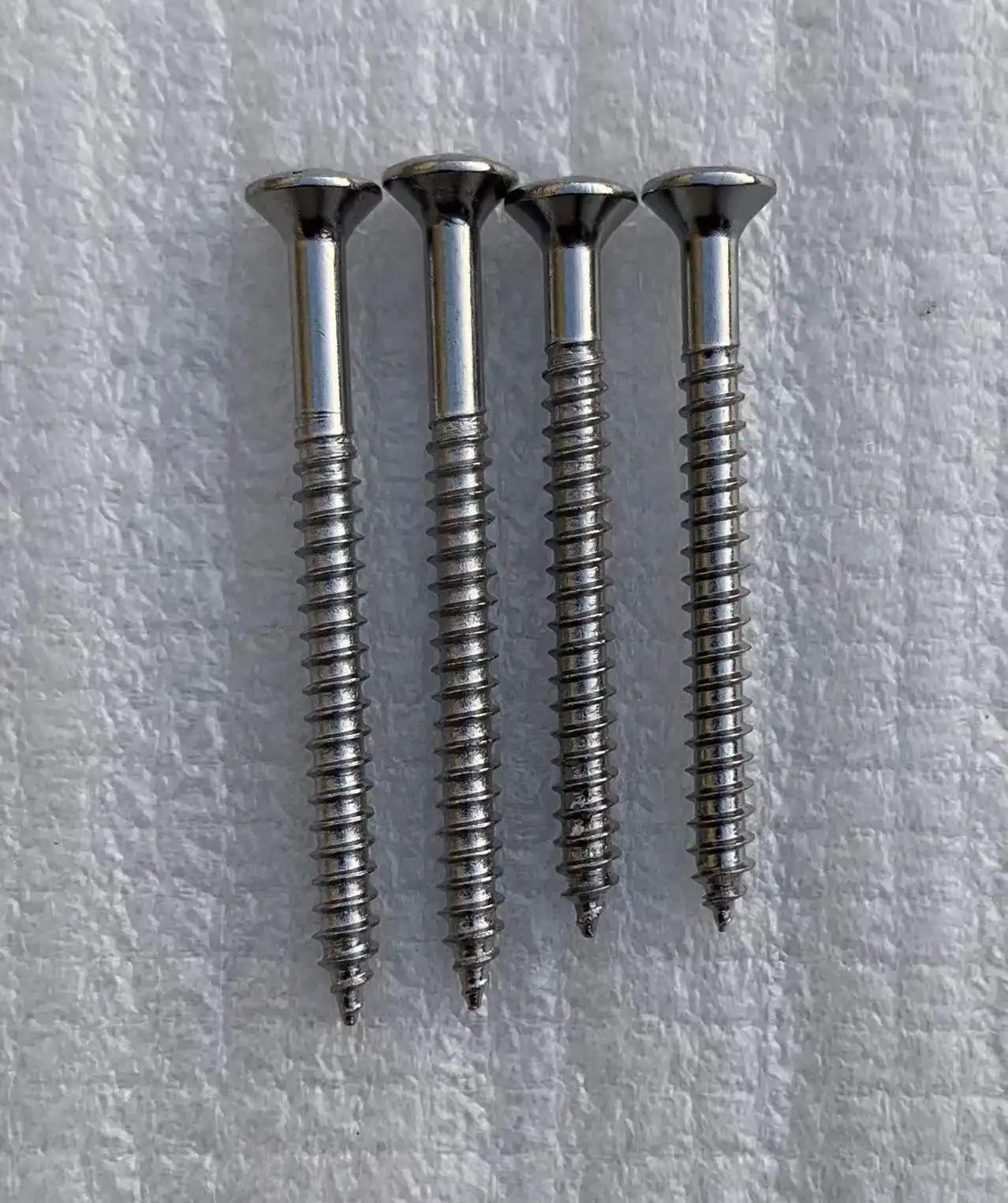 Chrome Fender Neck Joint Plate for Electric Guitars 4 Chrome Fender Neck Joint Plate for Electric Guitars - Image 4