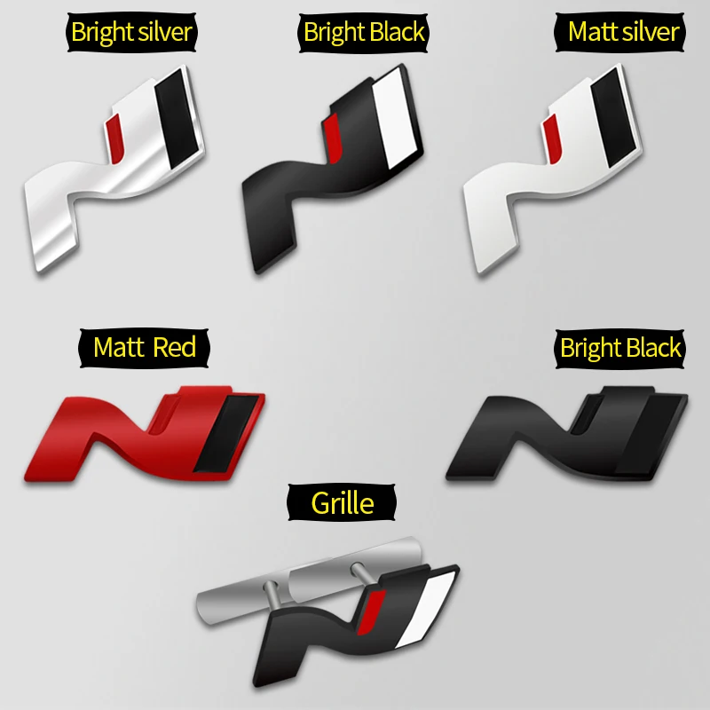 3D Metallic N Emblem for Vehicles 4 3D Metallic N Emblem for Vehicles - Image 4