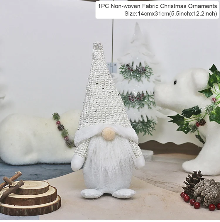 Faceless Santa Christmas Decor Dolls 20x16x8 cm 14 Faceless Santa Christmas Decor Dolls 20x16x8 cm - Image 14