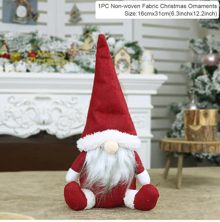 Faceless Santa Christmas Decor Dolls 20x16x8 cm 8 Faceless Santa Christmas Decor Dolls 20x16x8 cm - Image 8
